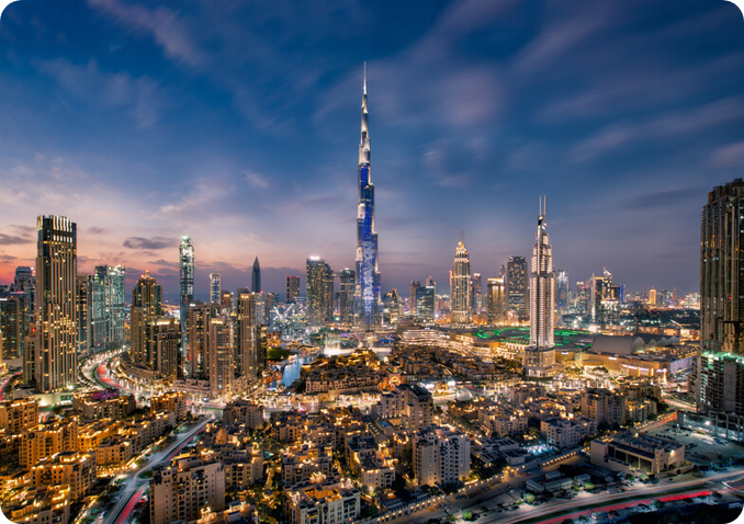 Burj Khalifa Entry from Downtown