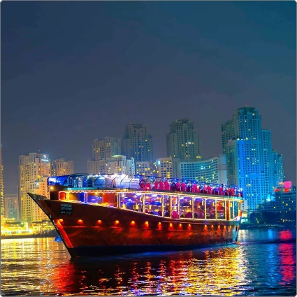Dubai Creek Dinner Cruise