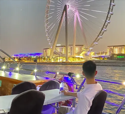 Dubai Marina Dinner Wooden Boat