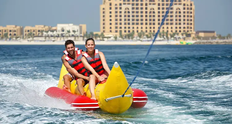 Banana Boat Ride in Dubai