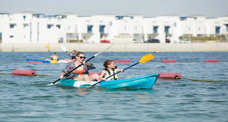 Kayaking in Dubai