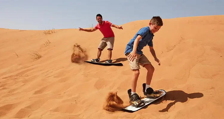 Sandboarding