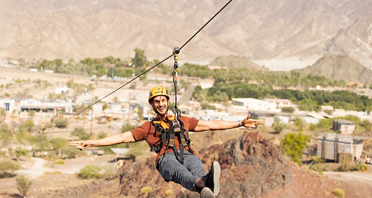 Ziplining Adventure in Dubai