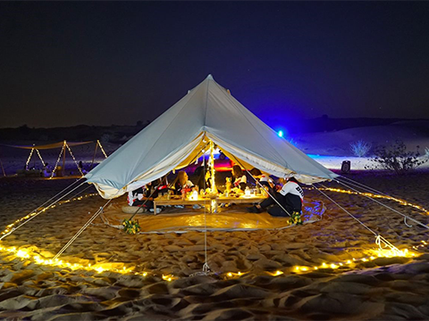 Dubai Desert 4x4 off-road buggy ride with Arabic BBQ dinner