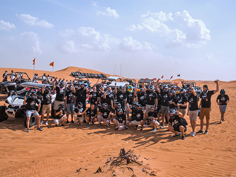 Dubai Desert 4x4 off Road Buggy Ride with Breakfast