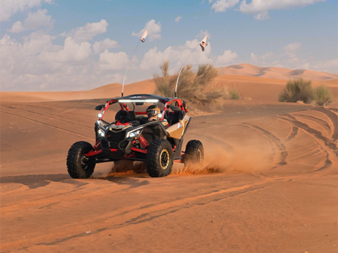 Dubai Desert 4x4 off Road Buggy Ride with Breakfast