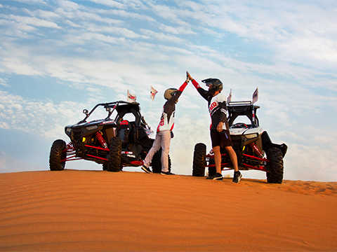 Dubai Desert 4x4 off Road Polaris RS1 Buggy Ride 