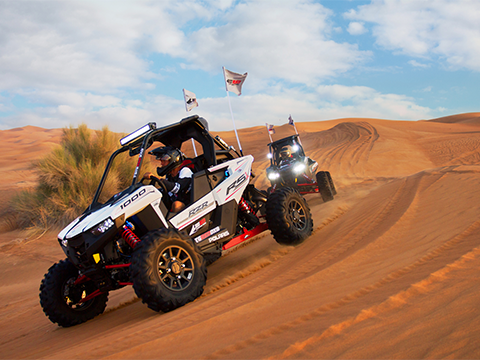 Dubai Desert 4x4 off Road Polaris RS1 Buggy Ride 