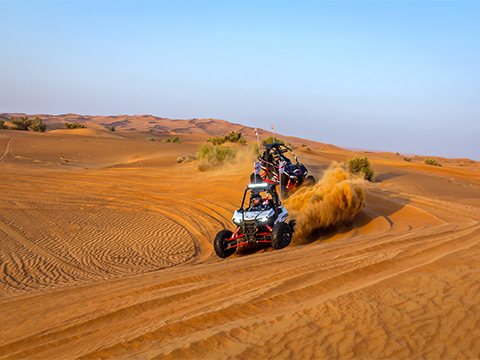 Dubai Desert 4x4 off Road Polaris RS1 Buggy Ride 