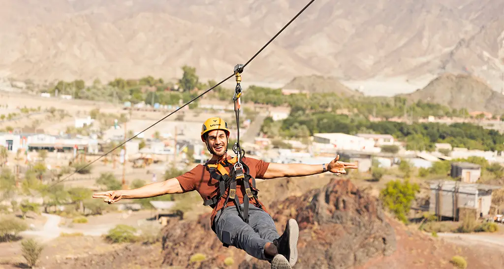 Jebel Jais Zipline