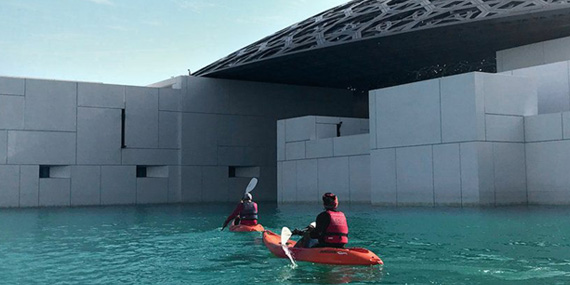 Louvre Abu Dhabi Kayaking