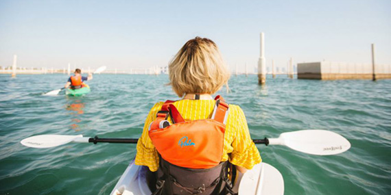 Saadiyat island kayaking