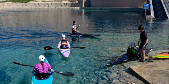 Wadi Adventure kayaking – Al Ain