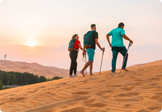 Liwa trekking and Overnight Desert Camping