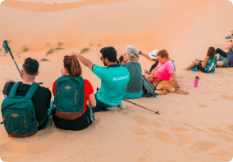 Private Evening Desert Tour by 4x4 with buggy ride in Abu Dhabi 