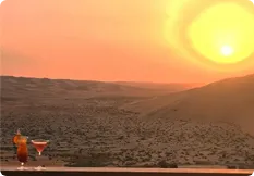 Qasr Al Sarab Sunset cocktail and Liwa Day Tour