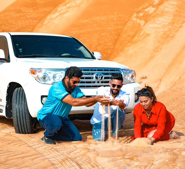 A trip to self 4x4 Drive on Liwa Desert Safari gives you a surprising experience in conquering the world’s tallest dunes