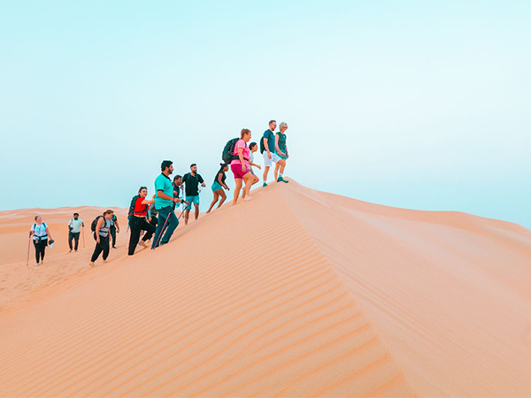 Liwa trekking and Overnight Desert Camping