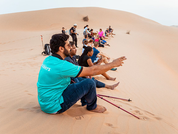 Liwa trekking and Overnight Desert Camping
