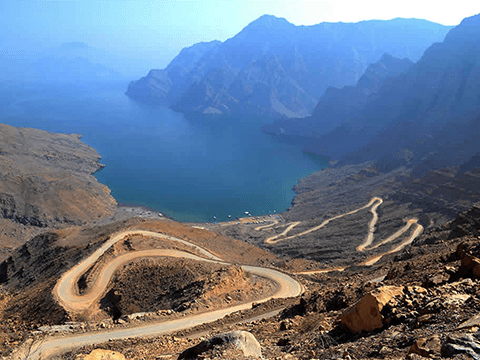 Khasab Overnight Dhow Cruise and Half Day Mountain Safari 