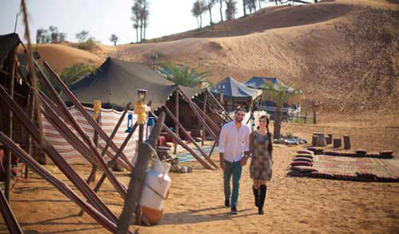 Bedouin oasis camp, Ras Al khaimah