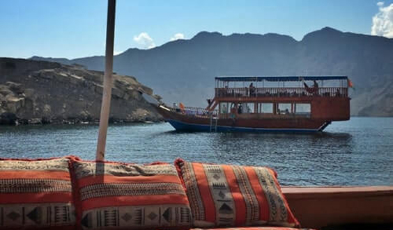 Cruising on a Dhow, Musandam Dibba