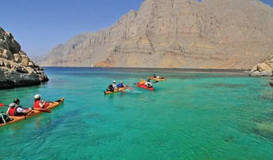 Kayaking, Musandam Dibba