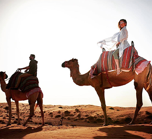 Camel Ride in Ras Al Khaimah Desert Safari
