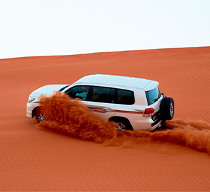 Ras Al Khaima with 4x4 transfer