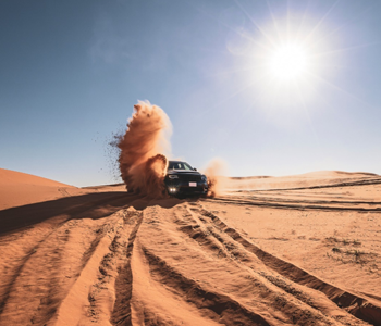 Dune Bashing in Qasim, Saudi Arabia