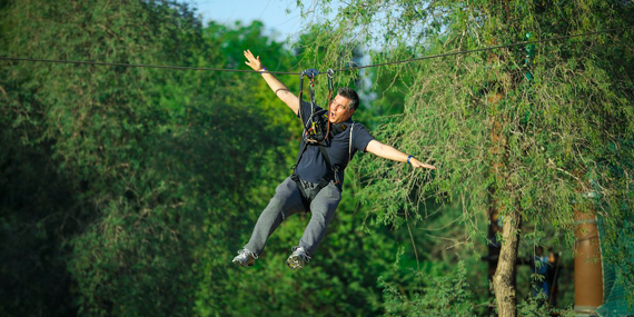 Unleash your inner Tarzan at Aventura Parks