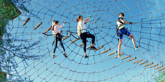 Unleash your inner Tarzan at Aventura Parks