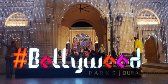 Watch a stunt show at Bollywood Parks