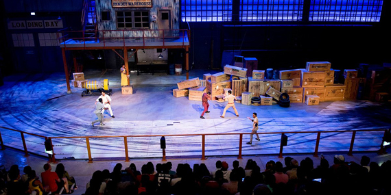 Watch a stunt show at Bollywood Parks