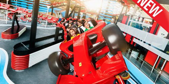 Day trip to Ferrari World, home of the record-breaking roller coaster