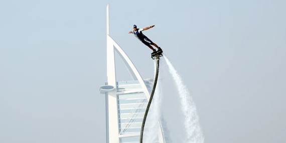 Learn the ropes of flyboarding
