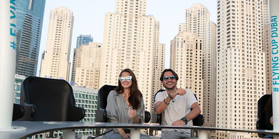 Dine in the sky on the Flying Cup