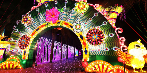 Illuminate the night at Dubai Garden Glow