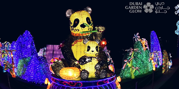 Illuminate the night at Dubai Garden Glow
