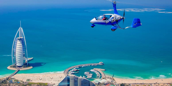 Take a gyrocopter tour