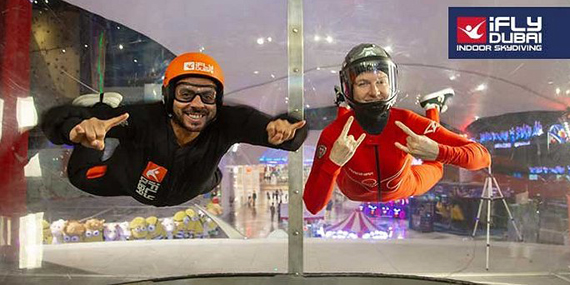 Try indoor skydiving