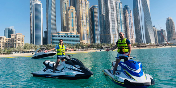 Embark on a jetski safari