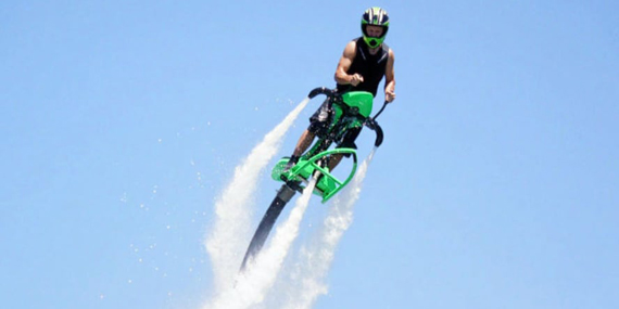 Try a new water sport: the Jetovator