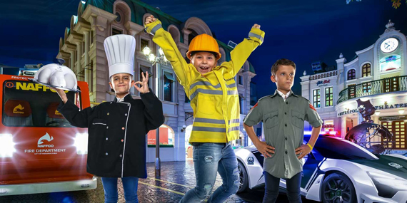 They’re growing up so fast at Kidzania