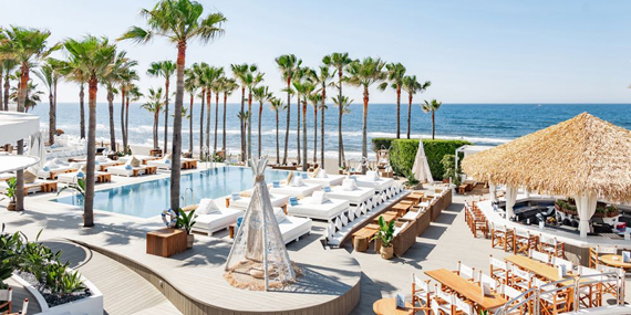 Party it up at the Nikki Beach Resort & Spa