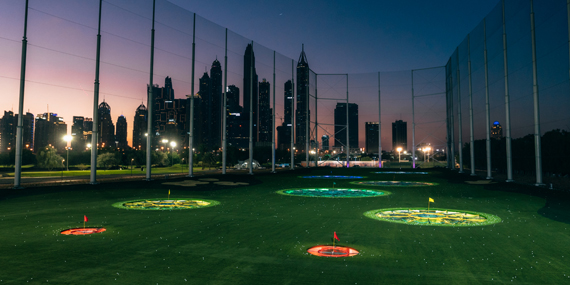 Practice your drive at Top Golf