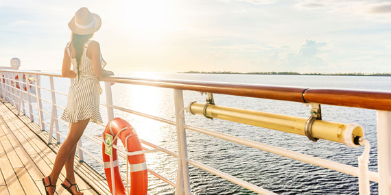 Walk the decks of the Queen Elizabeth 2
