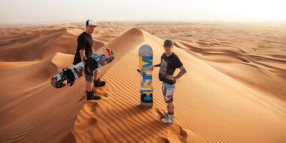 Give sandboarding a go!