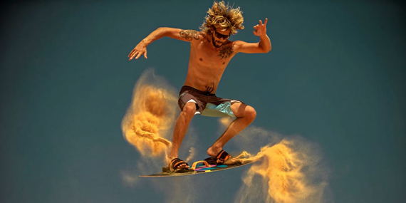 Give sandboarding a go!