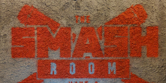 Release any suppressed rage at The Smash Room